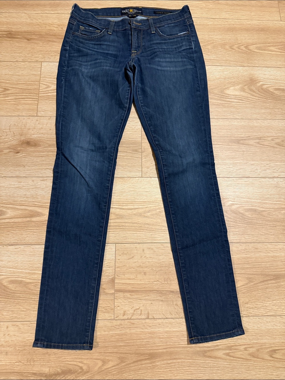 Lucky Brand Dark Blue Women's Charlie Skinny Jeans